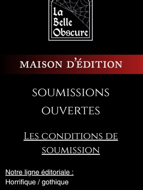 La Belle Obscure recherche des manuscrits. 